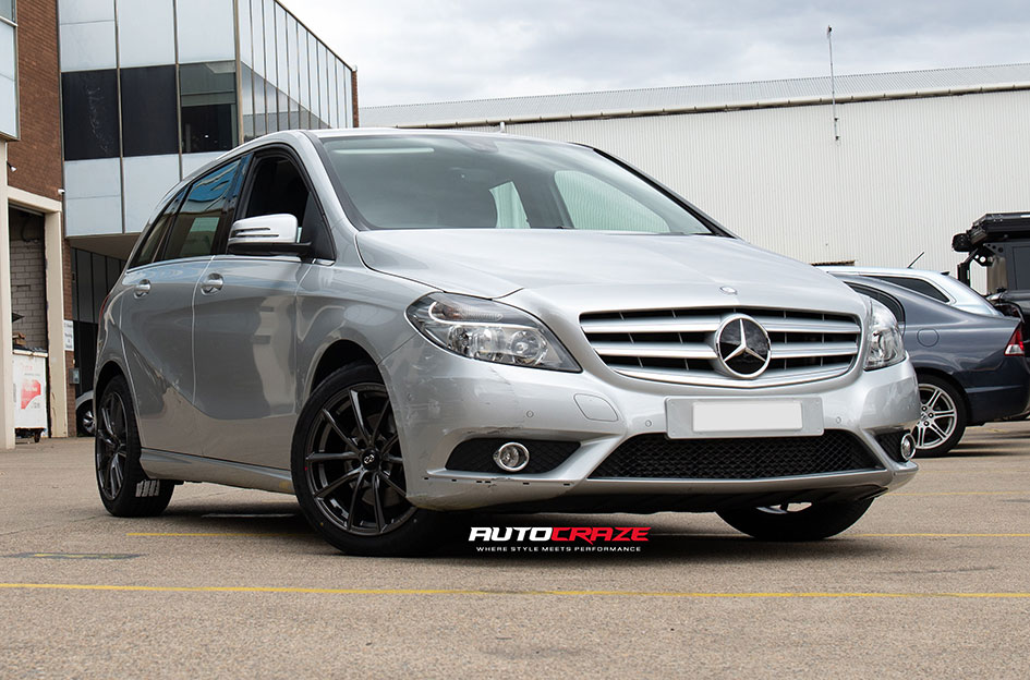 MERCEDES B200 ENKEI SC50 GLOSS GUNMETAL