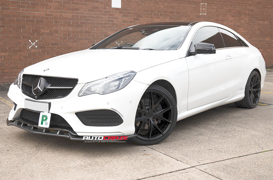 MERCEDES BENZ E CLASS NICHE MISANO MATTE BLACK 