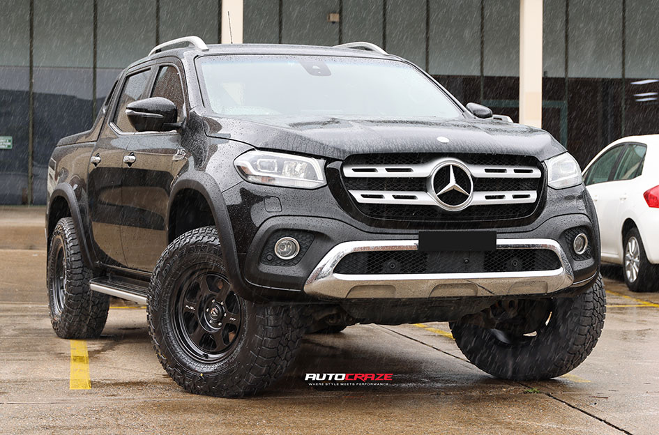MERCEDES BENZ X-CLASS FUEL HYPE MATTE BLACK