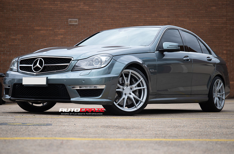 MERCEDES C CLASS KOYA SF06 SILVER MACHINED FACE