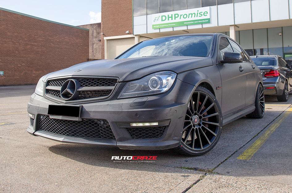 MERCEDES BENZ C CLASS INFORGED IFG55 FLAT BLACK