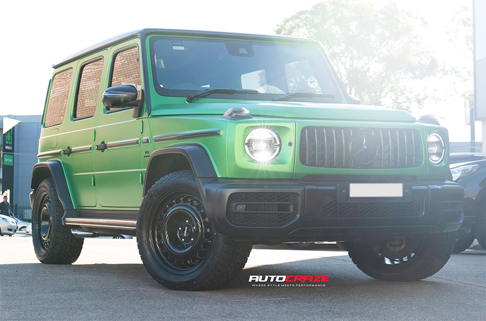 MERCEDES BENZ G-CLASS ROTIFORM STL GLOSS BLACK