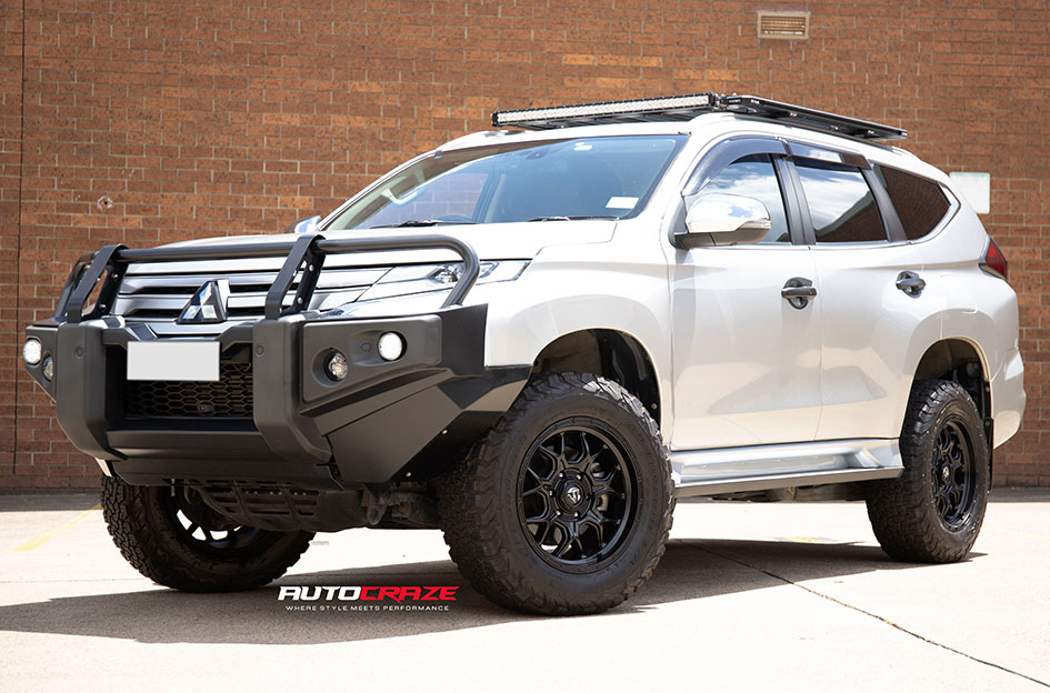 MITSUBISHI PAJERO FUEL TECH MATTE BLACK