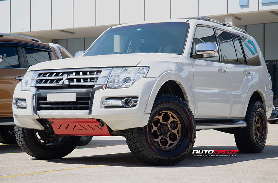 MITSUBISHI PAJERO KMC DIRTY HARRY MATTE BRONZE 