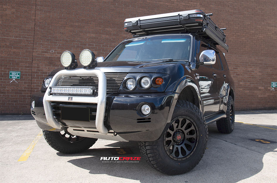 MITSUBISHI PAJERO NOMAD VICTIM MATTE BLACK