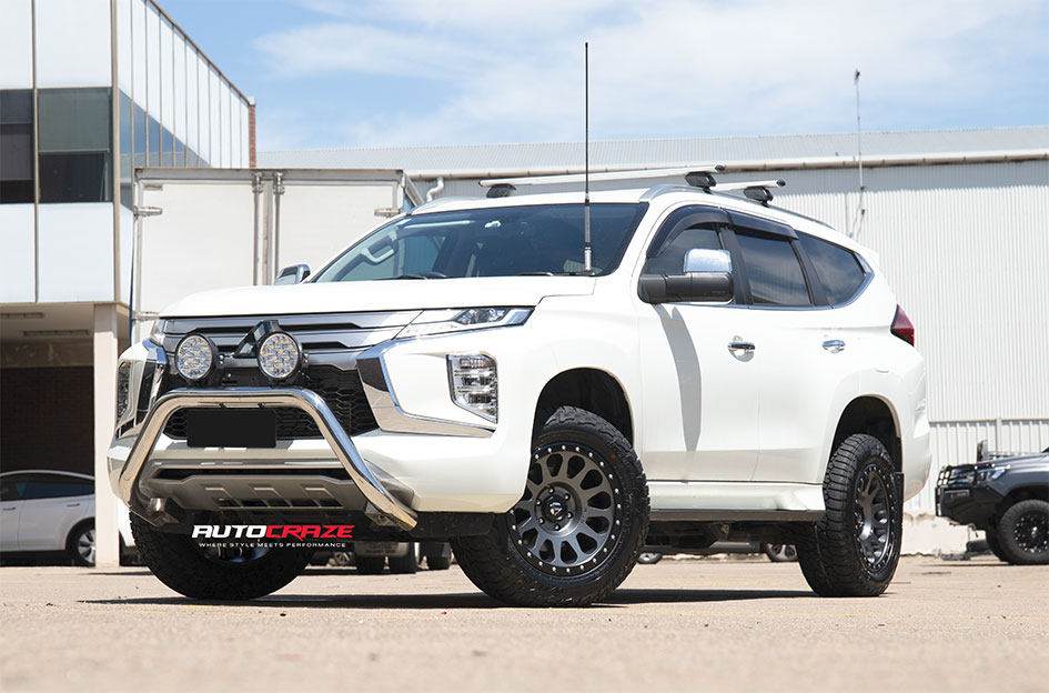 MITSUBISHI PAJERO SPORT FUEL VECTOR MATTE GUN METAL