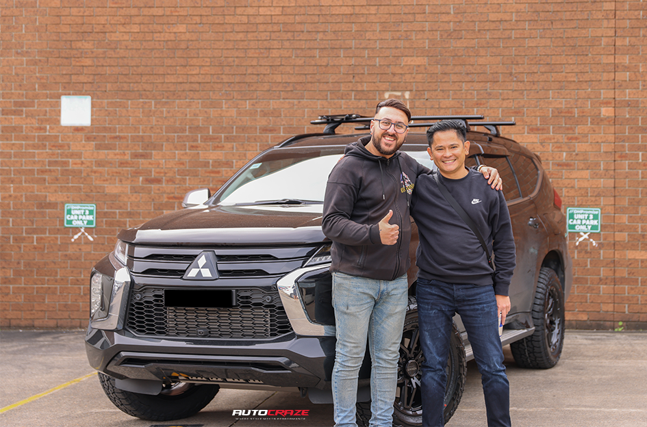 MITSUBISHI PAJERO SPORT NOMAD N232 SATIN BLACK