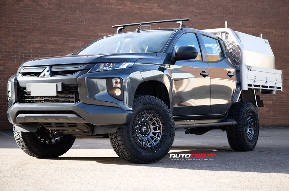 MITSUBISHI TRITON FUEL CYCLE MATTE GUNMETAL 