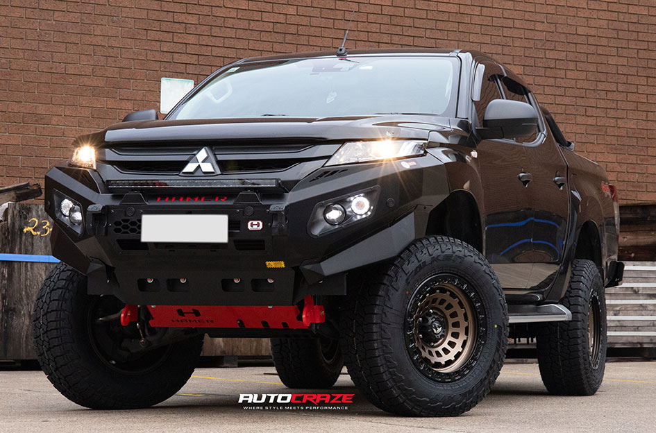 MITSUBISHI TRITON FUEL ZEPHYR BRONZE BLACK LIP 