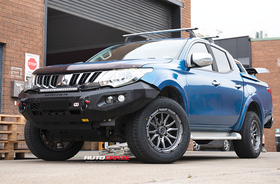 MITSUBISHI TRITON KING STRYKER MATTE GREY