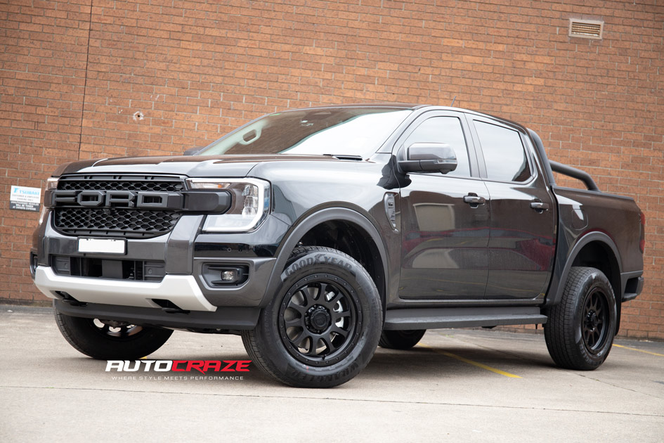 FORD RANGER NEXT-GEN KING HURRICANE SATIN BLACK