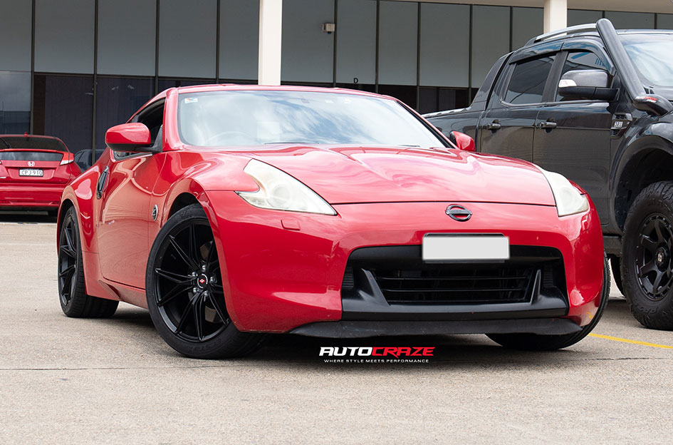 NISSAN 370Z INFORGED IFG49 FLAT BLACK