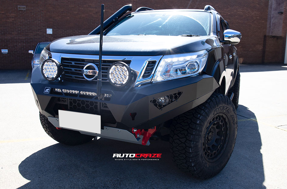 NISSAN NAVARA BLACK RHINO CHAMBER MATTE BLACK