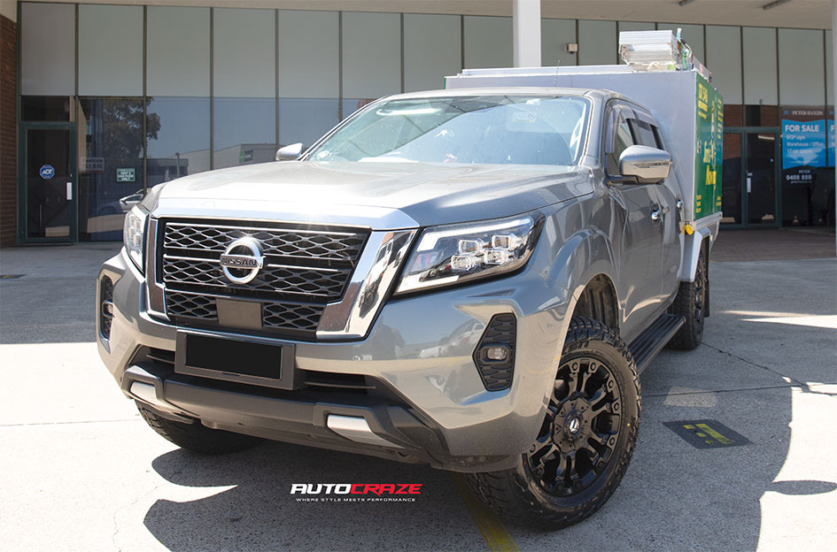 NISSAN NAVARA FUEL VAPOR MATTE BLACK