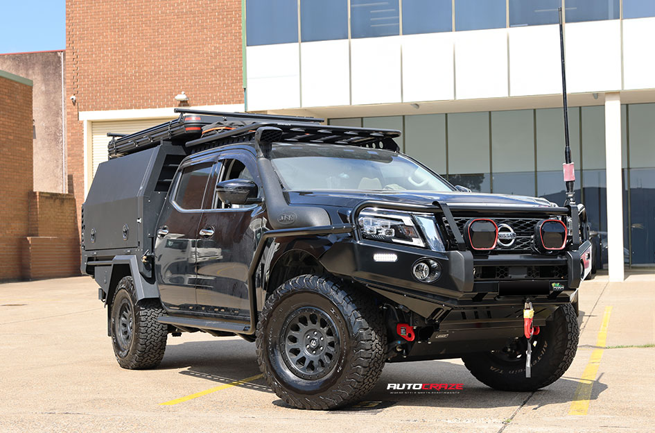 NISSAN NAVARA FUEL VECTOR MATTE BLACK