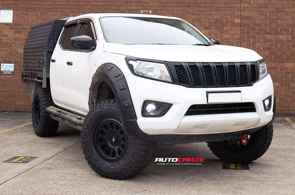 NISSAN NAVARA FUEL VECTOR MATTE BLACK