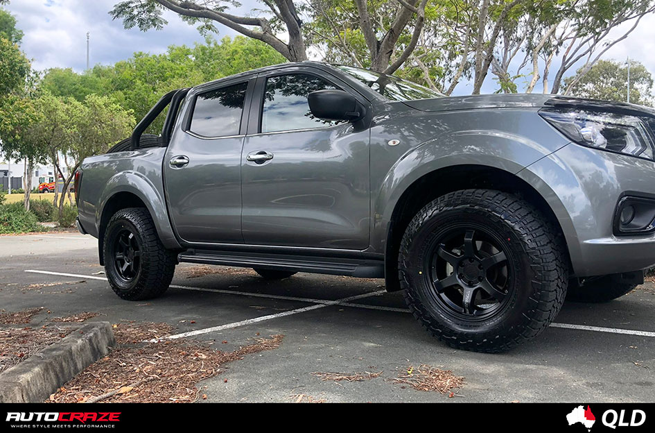 NISSAN NAVARA MOTEGI MR150 MATTE BLACK 
