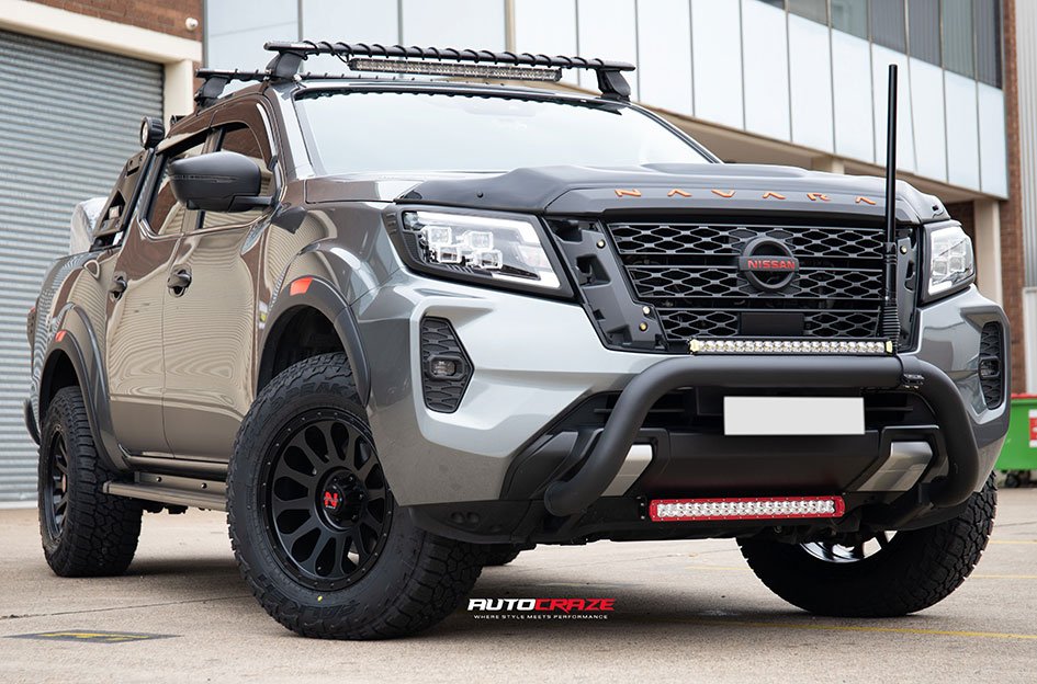 NISSAN NAVARA NOMAD VICTIM MATTE BLACK 