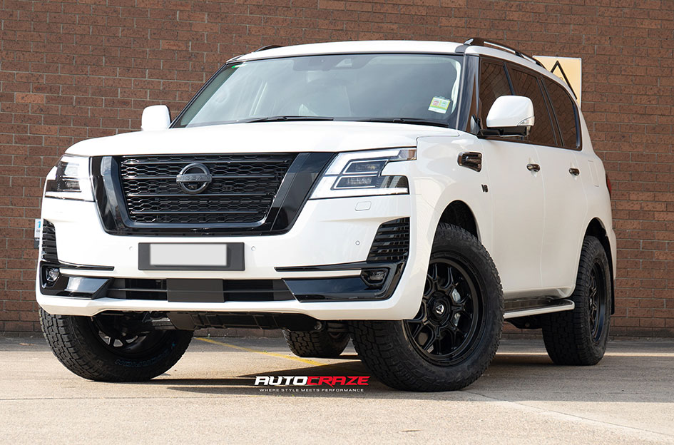 NISSAN PATROL FUEL TECH MATTE BLACK