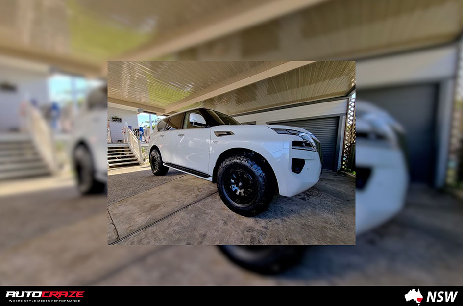 NISSAN PATROL Y62 FUEL TACTIC MATTE BLACK 