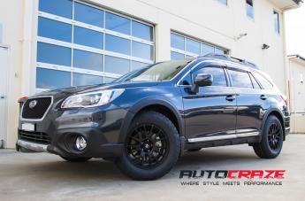 SUBARU OUTBACK MR118 MATTE BLACK