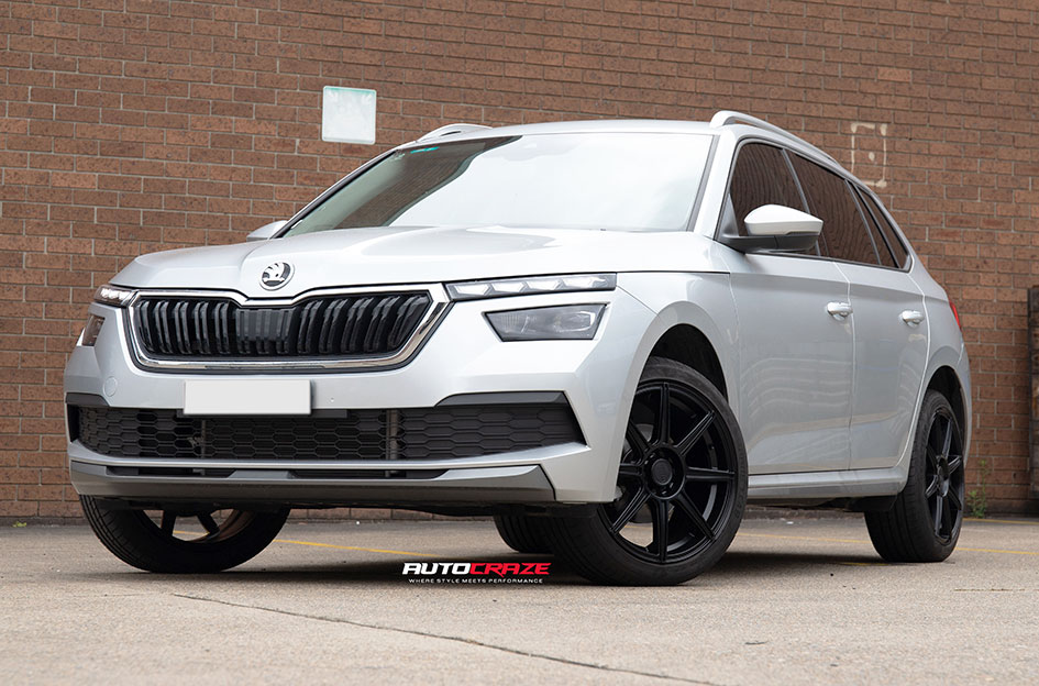 SKODA KAMIQ MOTEGI RACING MR142 SATIN BLACK 