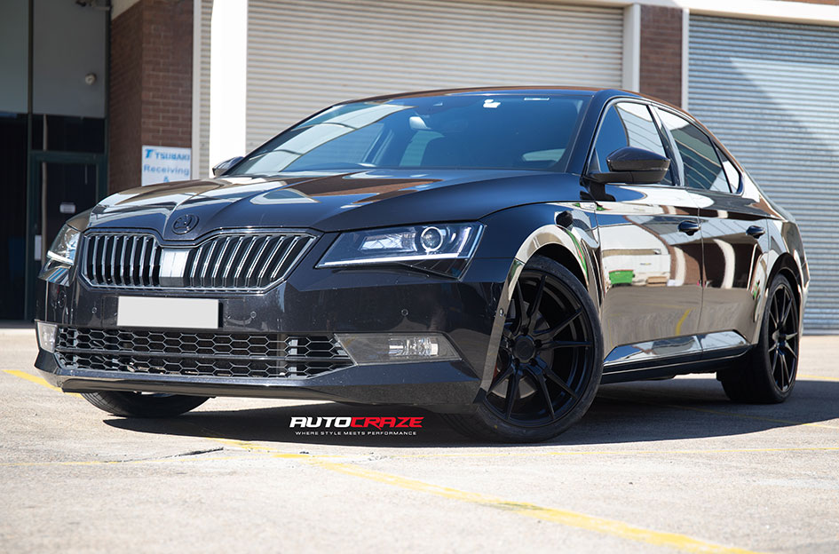 SKODA SUPERB KOYA SF06 SATIN BLACK