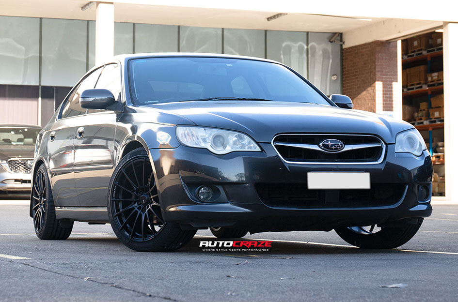 SUBARU LIBERTY ENKEI FC01 MATTE BLACK