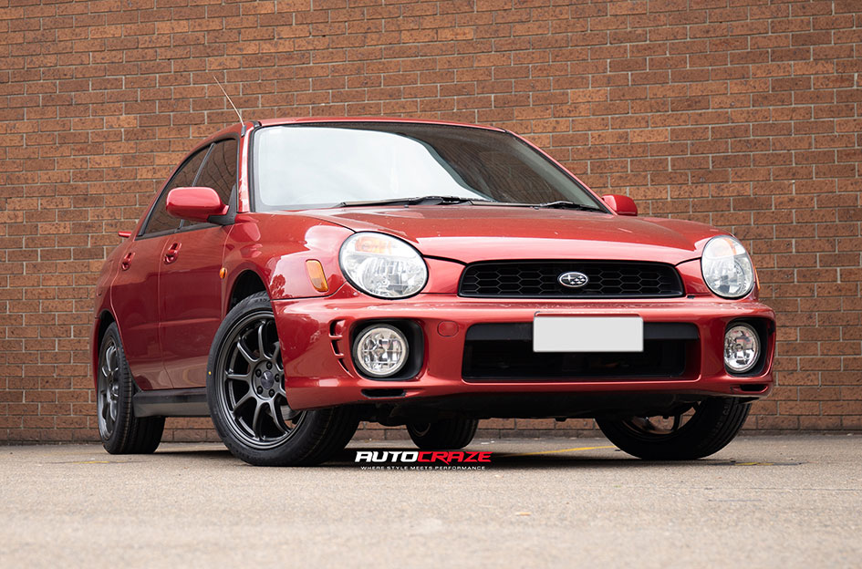 SUBARU WRX ENKEI PF09 MATTE GUNMETAL