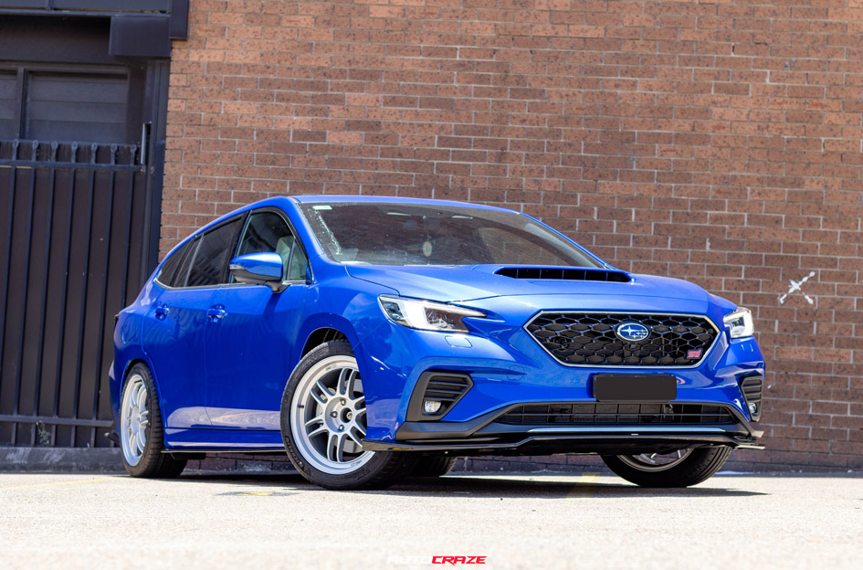 SUBARU WRX ENKEI RPF1 SILVER