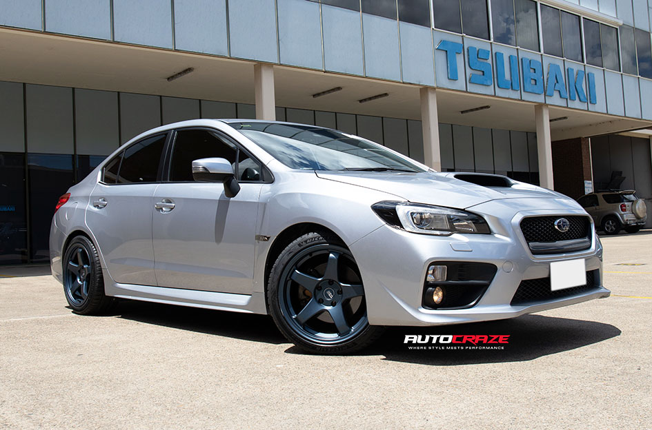 SUBARU WRX STI MOTEGI MR151 SATIN METALLIC BLUE 
