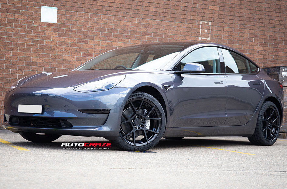 TESLA MODEL 3 ROTIFORM KPS MATTE BLACK 