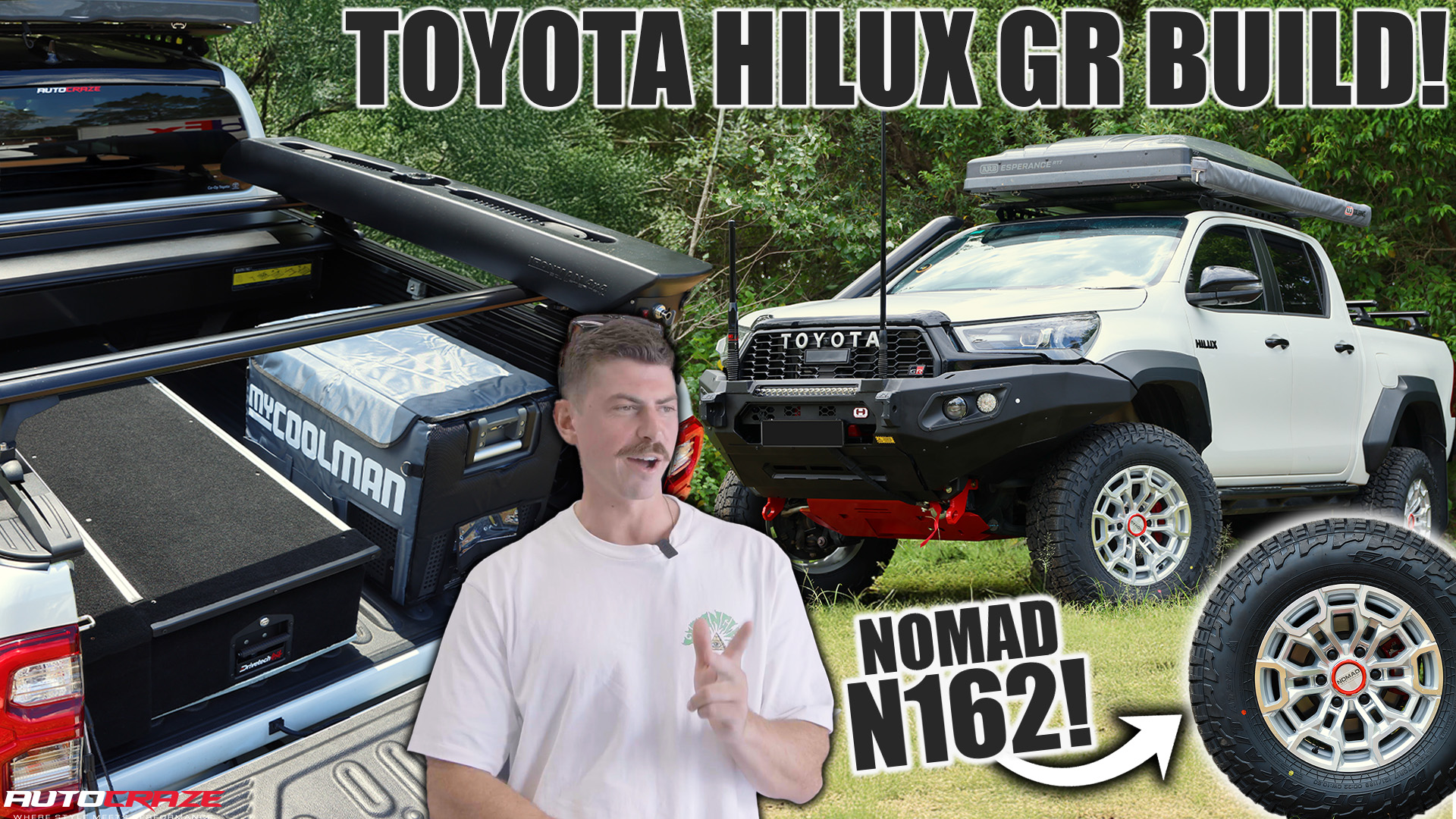 TOYOTA HILUX GR NOMAD N162 SILVER MACHINED FACE