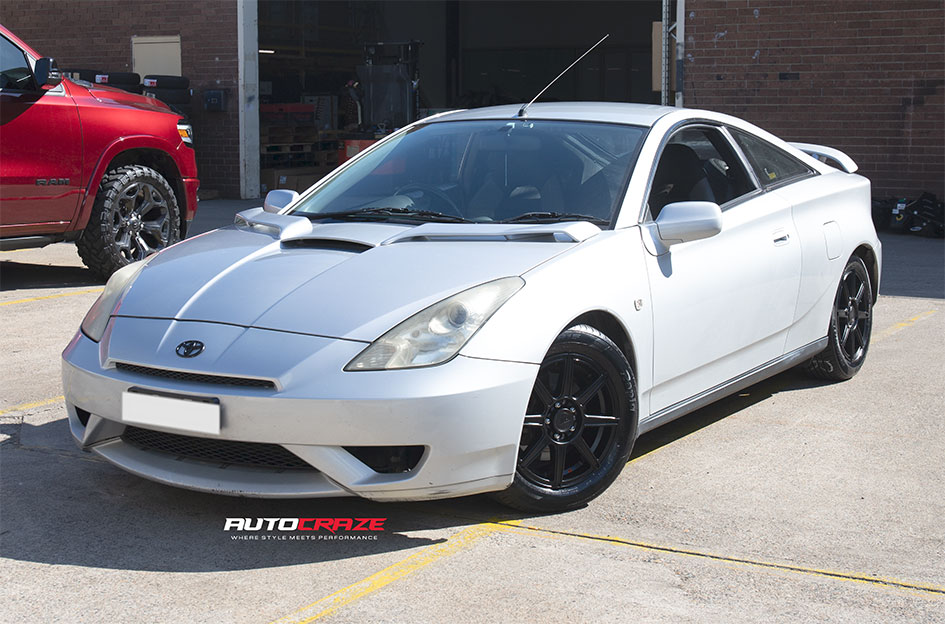 TOYOTA CELICA MOTEGI MR142 SATIN BLACK