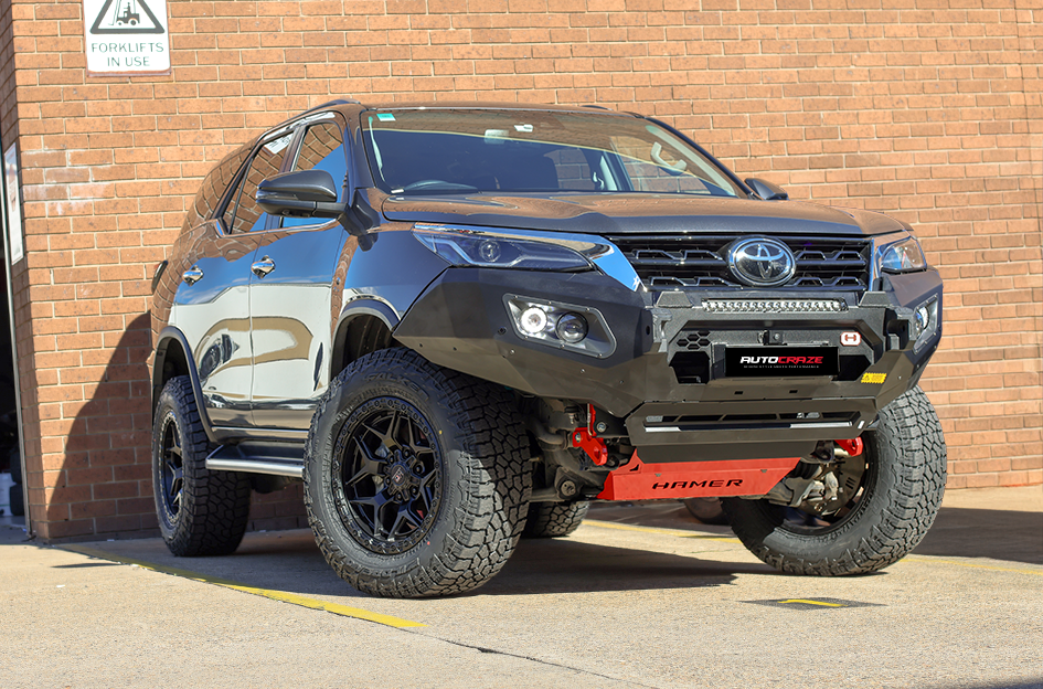 TOYOTA FORTUNER KING GROWLER SATIN BLACK