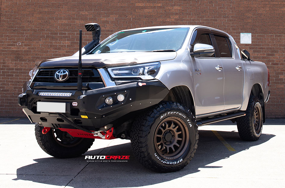 TOYOTA HILUX BLACK RHINO RAPID MATTE BRONZE 