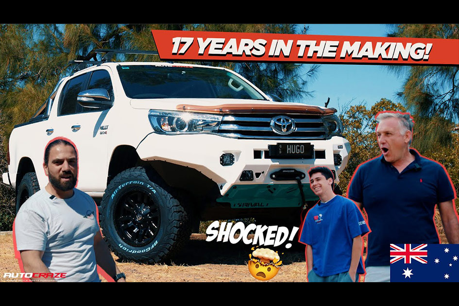 Toyota Hilux Fuel Blitz Gloss Black Wheels