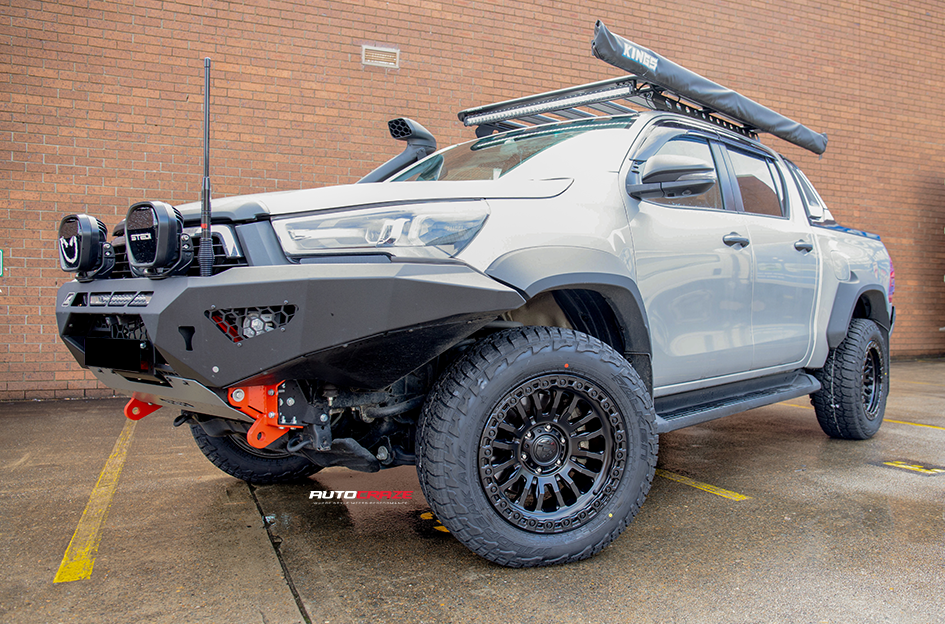 TOYOTA HILUX FUEL RINCON MATTE BLACK