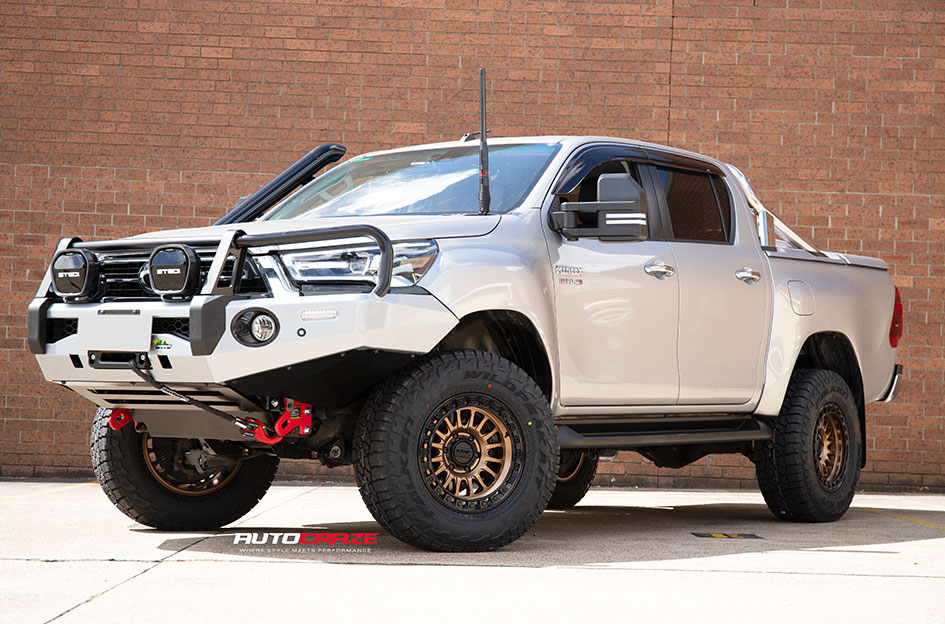 TOYOTA HILUX KMC IMS MATTE BRONZE