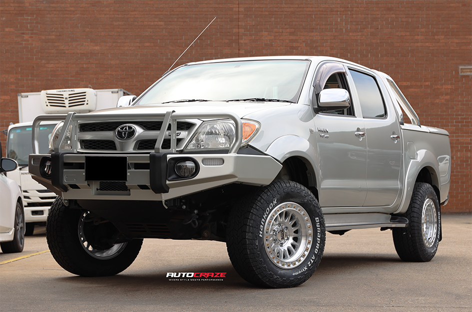 TOYOTA HILUX KMC IMS MACHINED W/ BLACK LIP