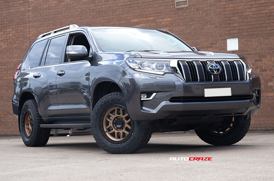TOYOTA PRADO KMC MESA BRONZE