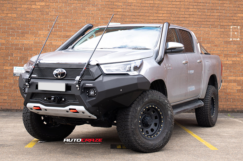 TOYOTA HILUX KING D-LOCKER SATIN BLACK 
