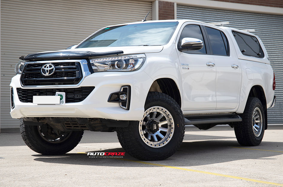 TOYOTA HILUX KING SNATCH GUN METAL MACHINED 