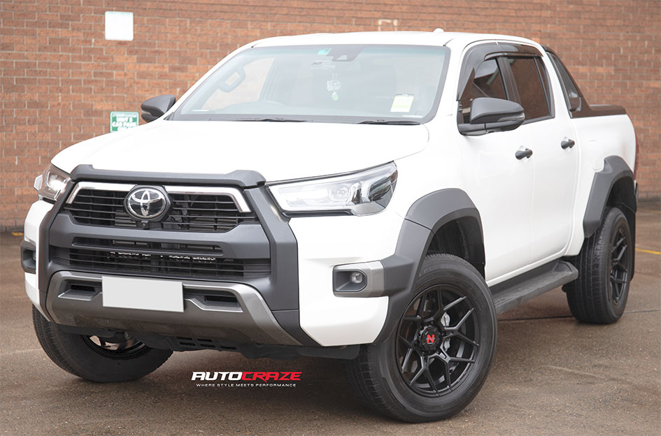 TOYOTA HILUX NOMAD SABBATH MATTE BLACK 