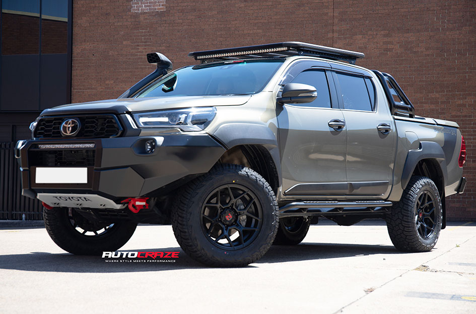 TOYOTA HILUX RUGGED X NOMAD SABBATH MATTE BLACK 
