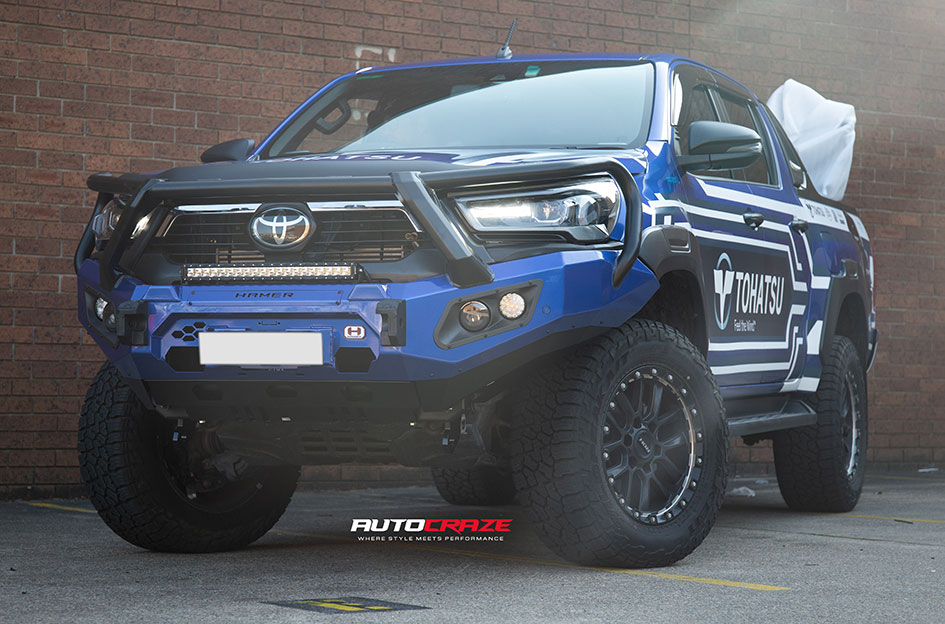 TOYOTA HILUX ROH HAVOC MATT BLACK