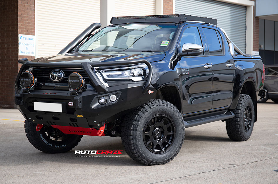 TOYOTA HILUX ROH INVADER MATTE BLACK 