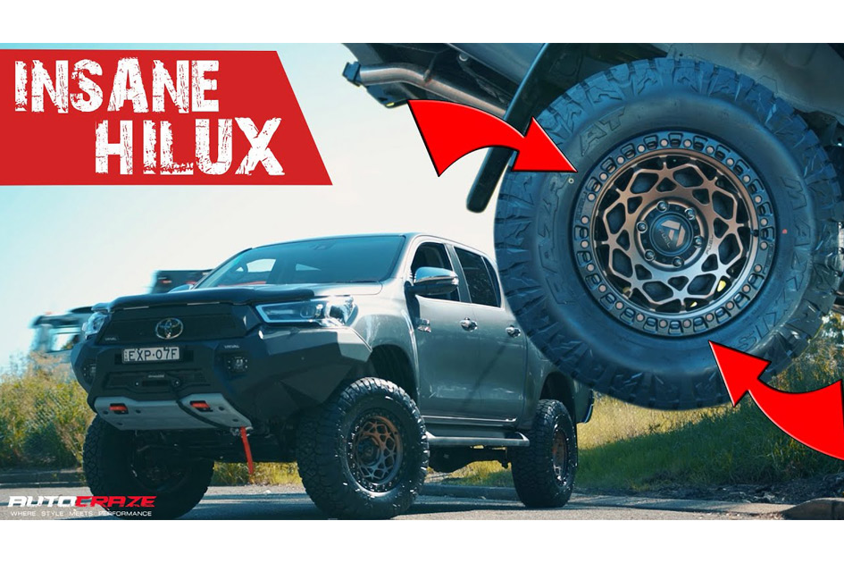 Toyota Hilux Fuel Unit Bronze Wheels