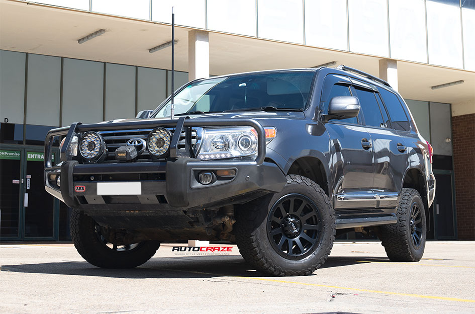 TOYOTA LANDCRUISER 200 SERIES CSA RIDGELINE SATIN BLACK