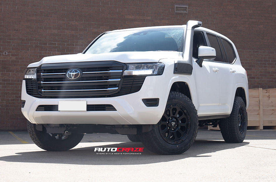 TOYOTA LANDCRUISER 300 SERIES ADVANTI RACING AXR TEARS SATIN BLACK